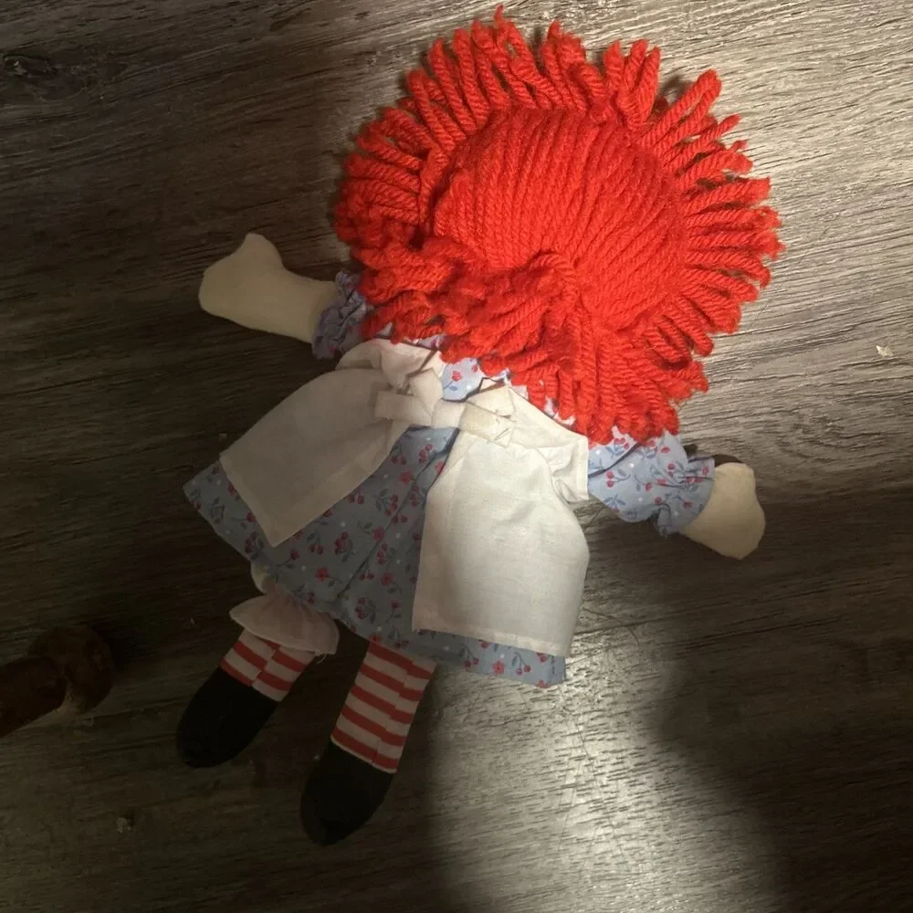 Classic Raggedy Ann by Aurora Is Dressed In Vintage-inspired Fabrics